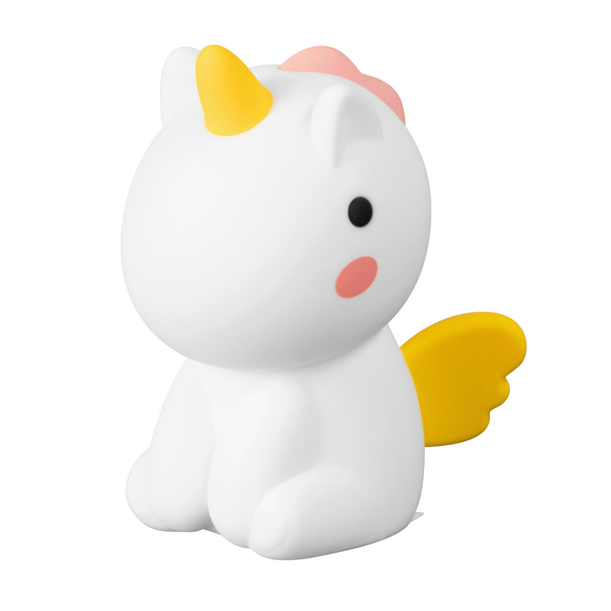 DĚTSKÉ NOČNÍ SVĚTLO, 10,5/8/14 cm - bílá, Trend, plast (10,5/8/14cm)