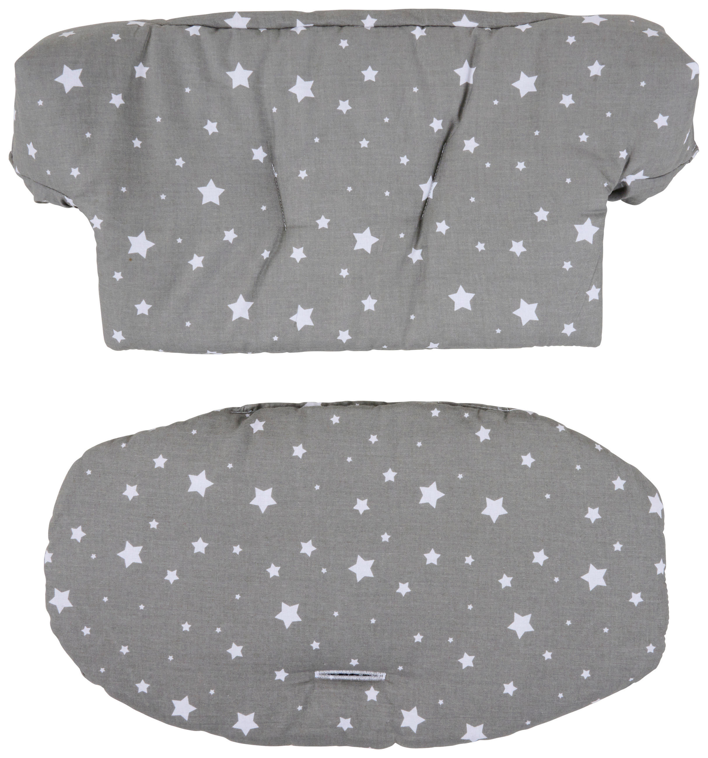 VLOŽKA DO DET. JEDÁL. STOLIČK, sivá - sivá, Basics, textil (25/50cm) - My Baby Lou