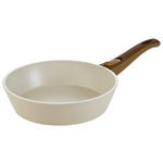 BRATPFANNE Keramikbeschichtung  - Creme/Braun, Basics, Kunststoff/Metall (24/6cm) - Homeware Profession.