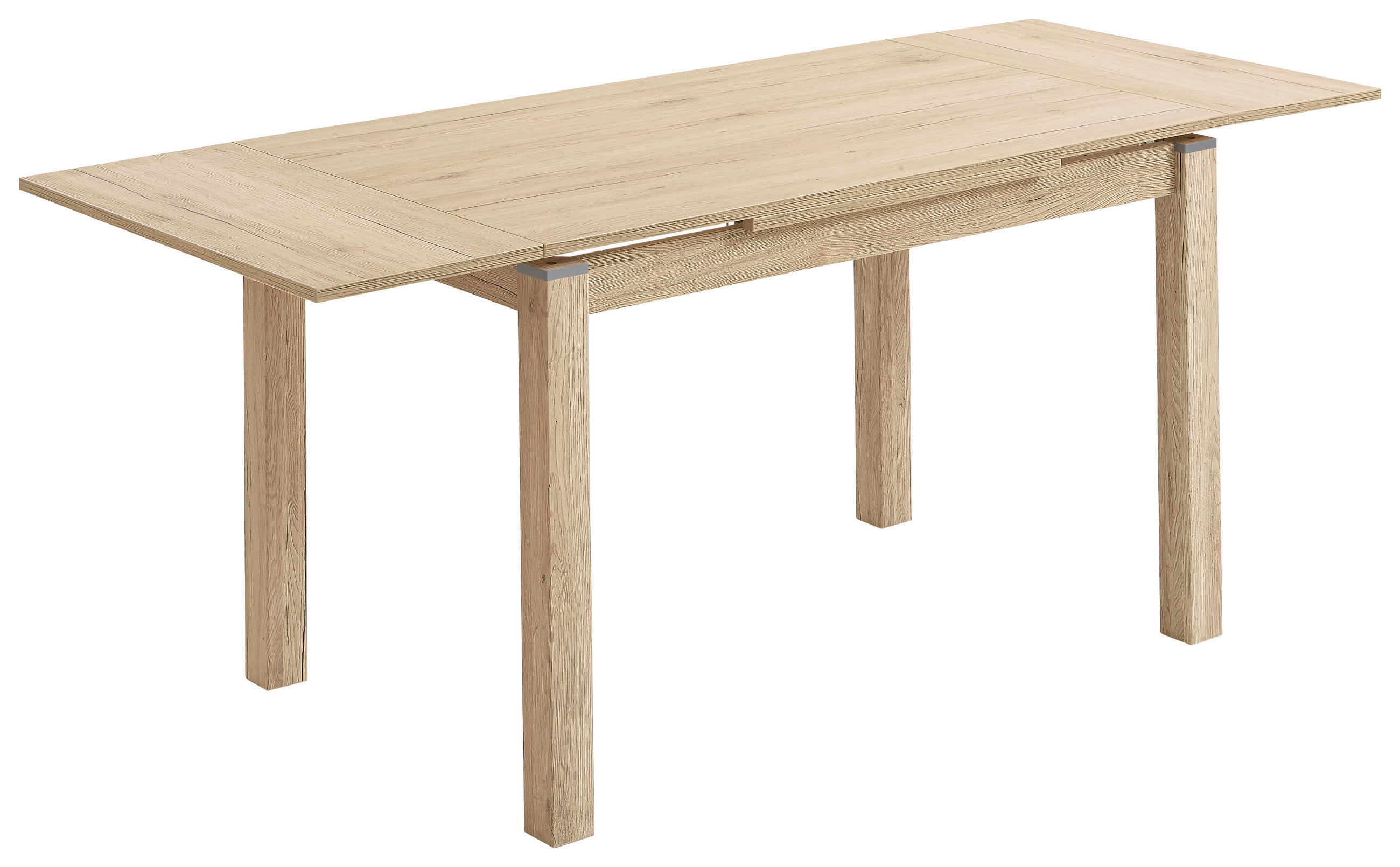ESSTISCH Eiche San Remo rechteckig  ausziehbar, Variantenauswahl  - Eiche San Remo, KONVENTIONELL, Holzwerkstoff (110-170/70/76cm) - Valdera