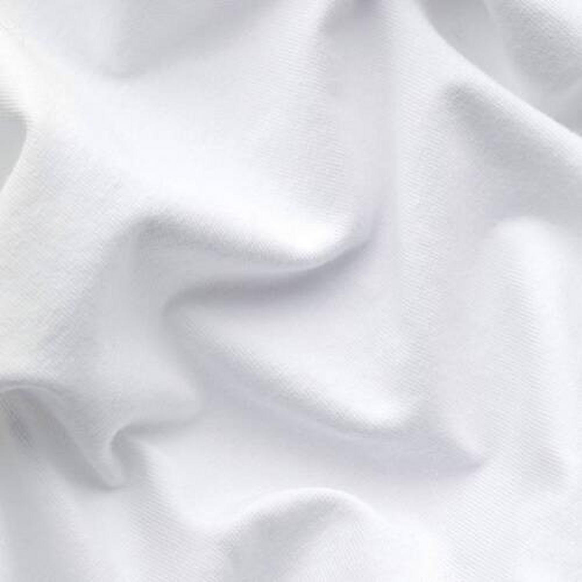 TOPPER-SPANNLEINTUCH 180-200/200-220 cm Jersey  - Weiß, Basics, Textil (180-200/200-220cm) - Schlafgut