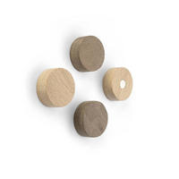 MAGNETSET  - Braun, Basics, Holz (0,8/2,2cm)