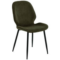 ŽIDLE, olivově zelená - černá/olivově zelená, Design, kov/textil (48/85/58cm) - Carryhome