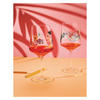 SPRITZERGLAS Sommerrausch  - Dunkelgrün/Rot, Basics, Glas (8,3/22,5cm) - Ritzenhoff