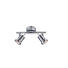 LED-STRAHLER - Chromfarben, Basics, Metall (25/9/12cm)