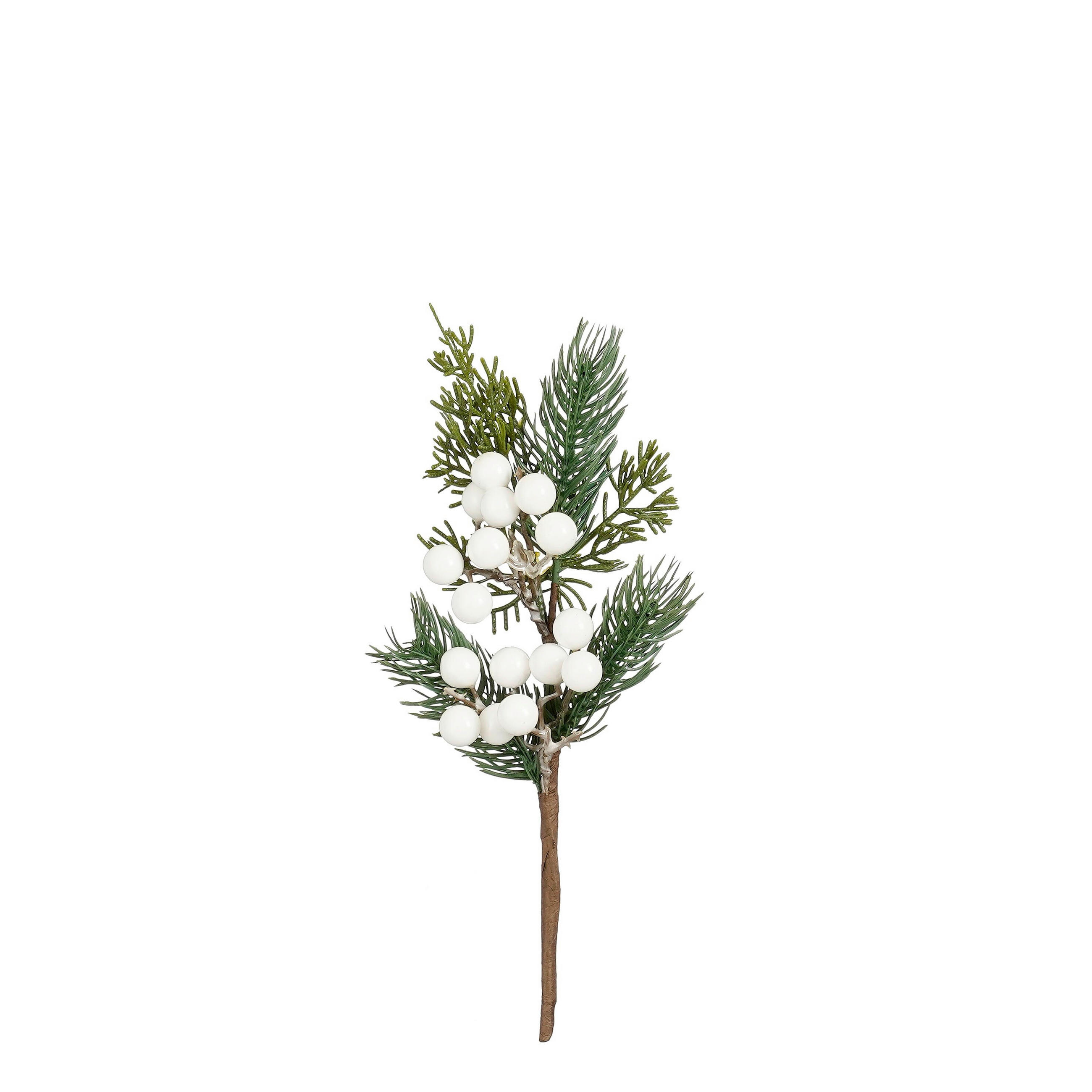 DÍSZÁG - fehér, Basics, műanyag (27/11/8cm)