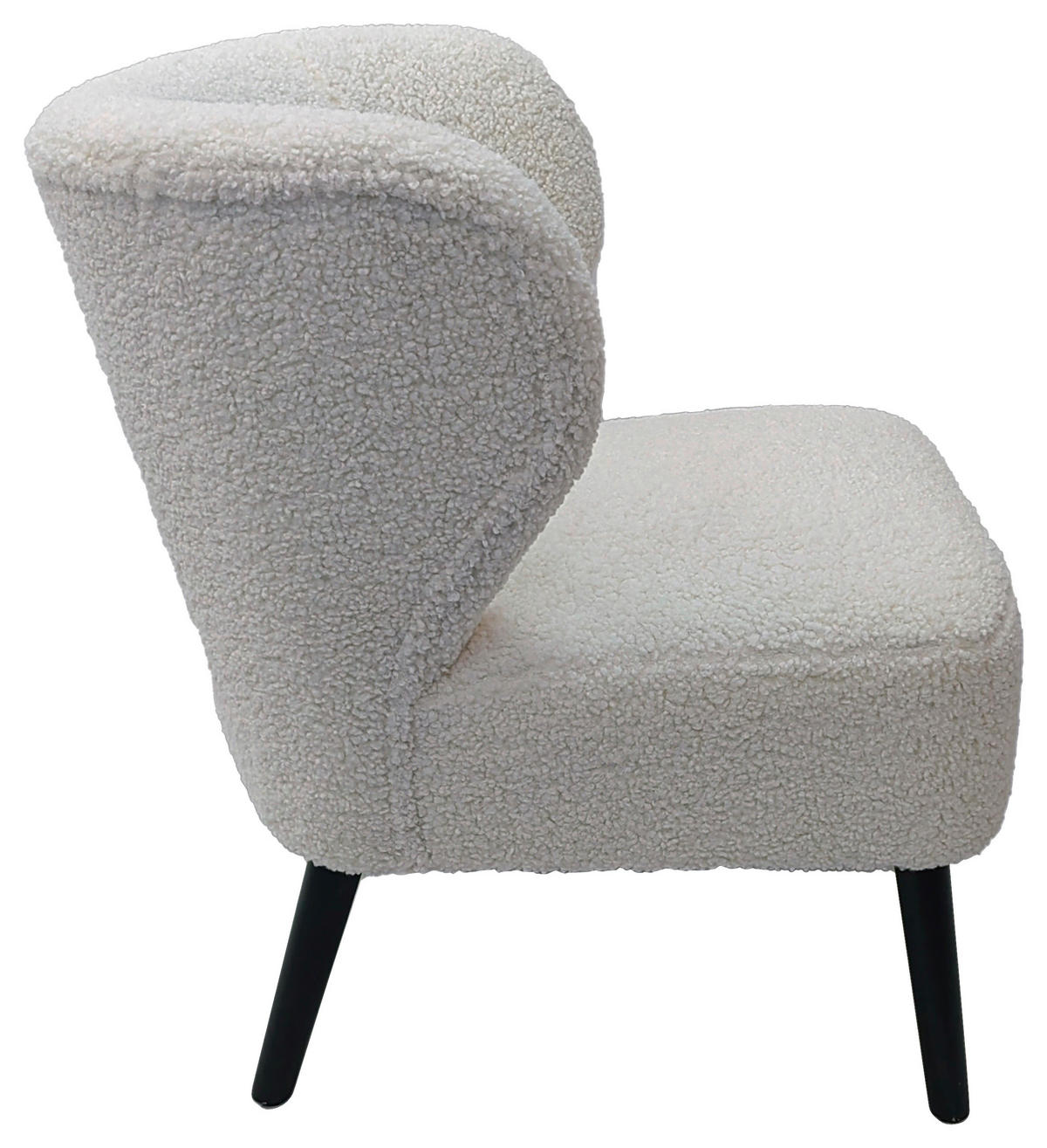 FOTEL - fekete/fehér, Design, textil/fa (67/79/72cm) - Carryhome