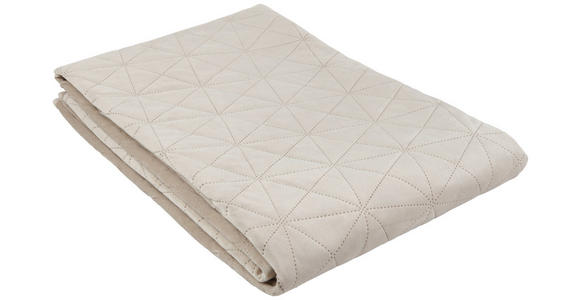 TAGESDECKE 220/240 cm - Taupe, Design, Textil (220/240cm) - Novel