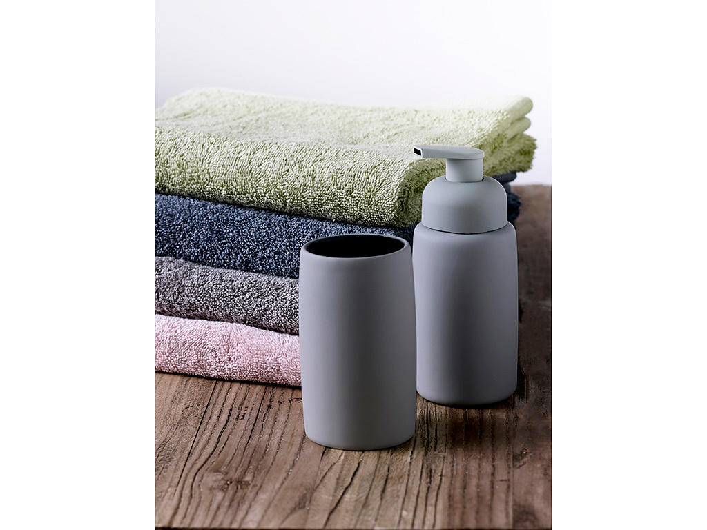 ZAHNBÜRSTENHALTER Keramik  - Grau, Trend, Keramik (7/11cm)