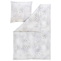 BETTWÄSCHESET 2-teilig Interlock-Jersey 160/210 cm  - Silberfarben, Konventionell, Textil (160/210cm) - Estella