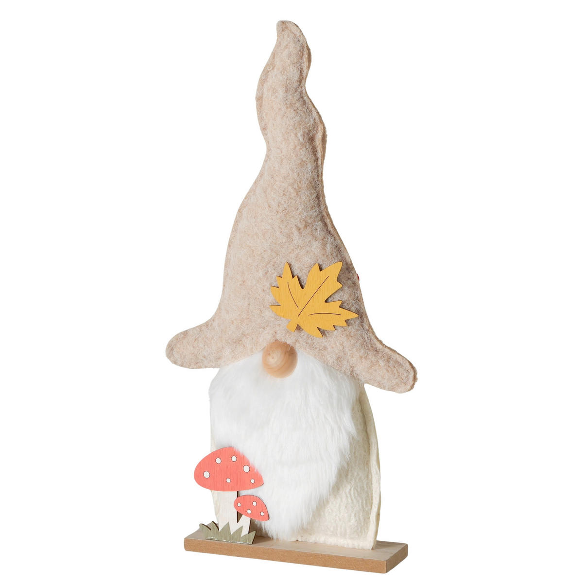 WICHTEL - Hellbraun/Beige, Basics, Holz/Kunststoff (25/6/50cm)