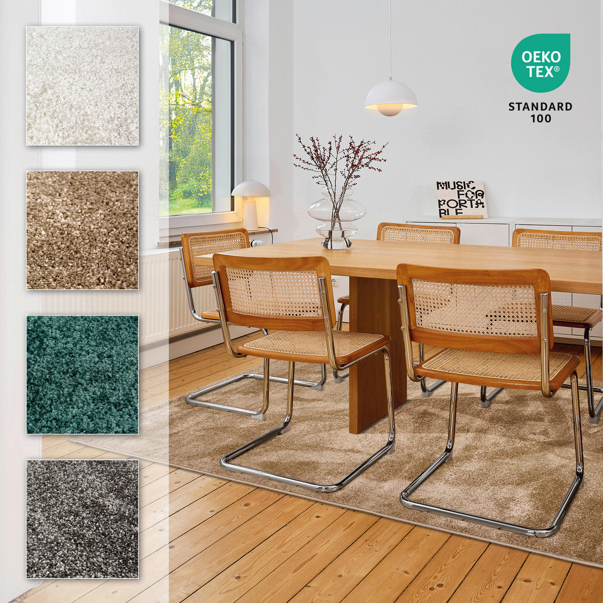 WEBTEPPICH 200/280 cm Sam Beige rechteckig  - Beige, Basics, Kunststoff (200/280cm) - Astra