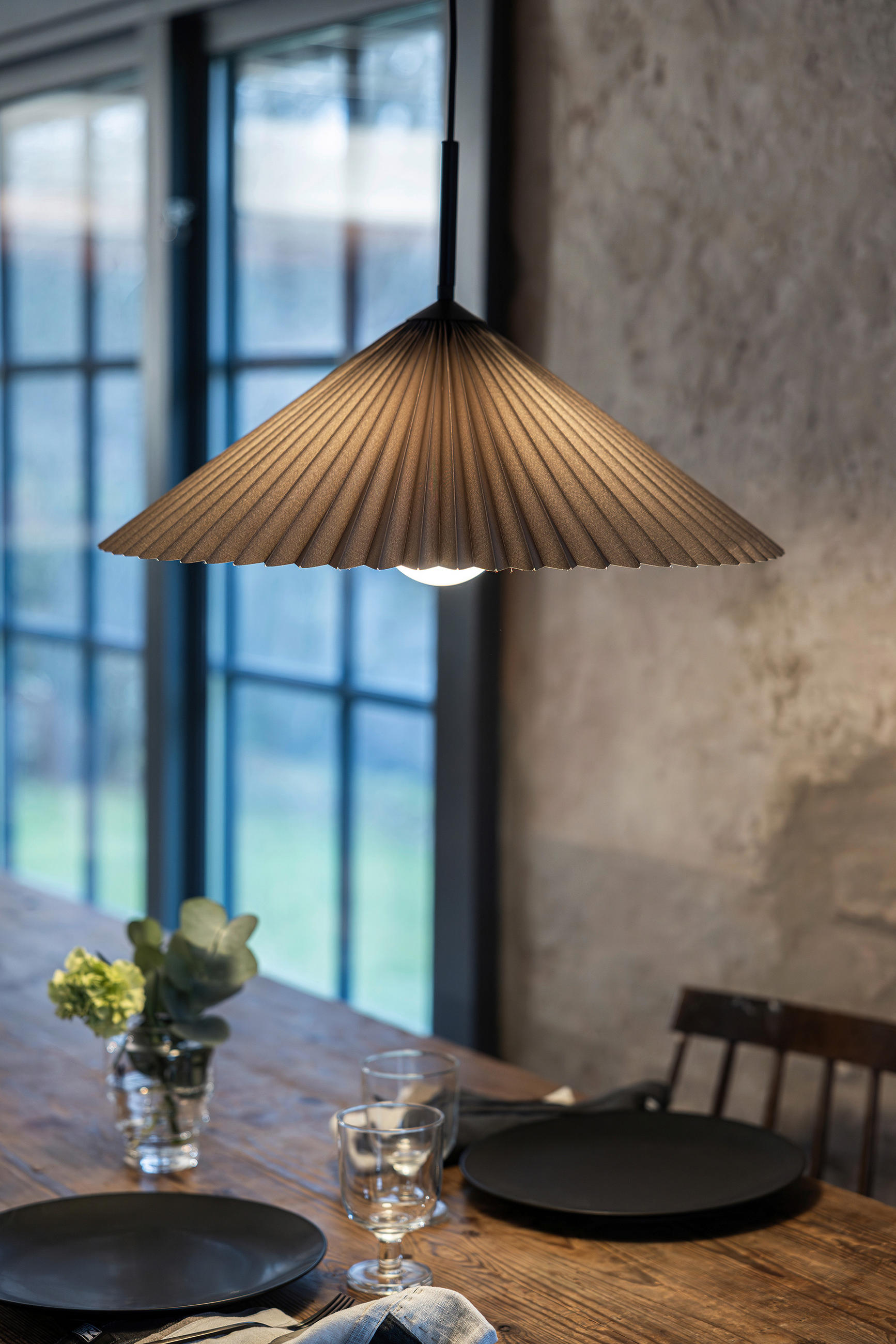 HÄNGELEUCHTE 50/30 cm - Grau, Basics, Kunststoff/Metall (50/30cm) - Markslöjd