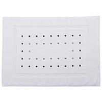 KOUPELNOVÁ PŘEDLOŽKA, 50/70 cm - bílá, Design, textil (50/70cm) - Esposa