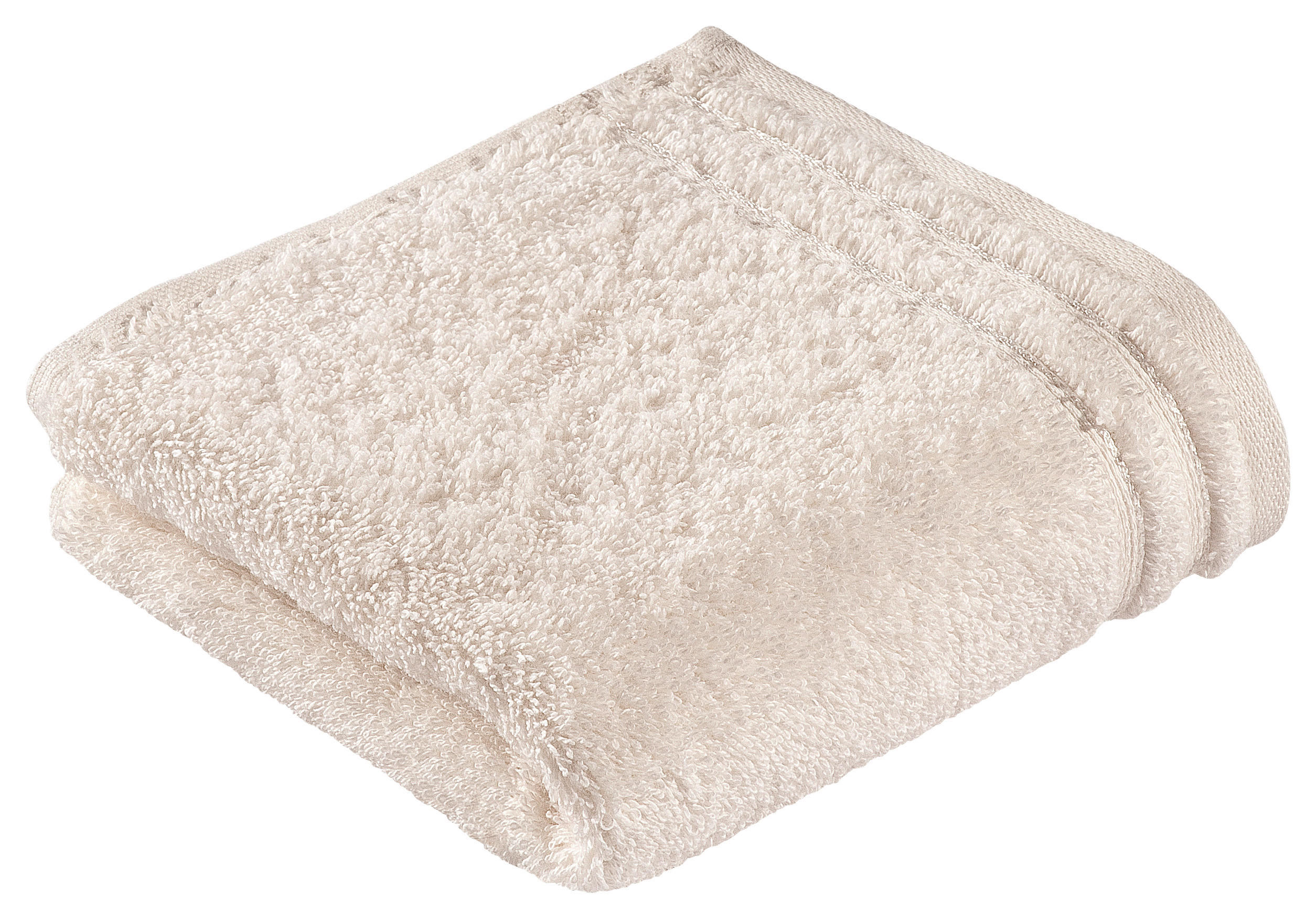GÄSTETUCH Calypso Feeling Beige 30/50 cm - Beige, Basics, Textil (30/50cm) - Vossen