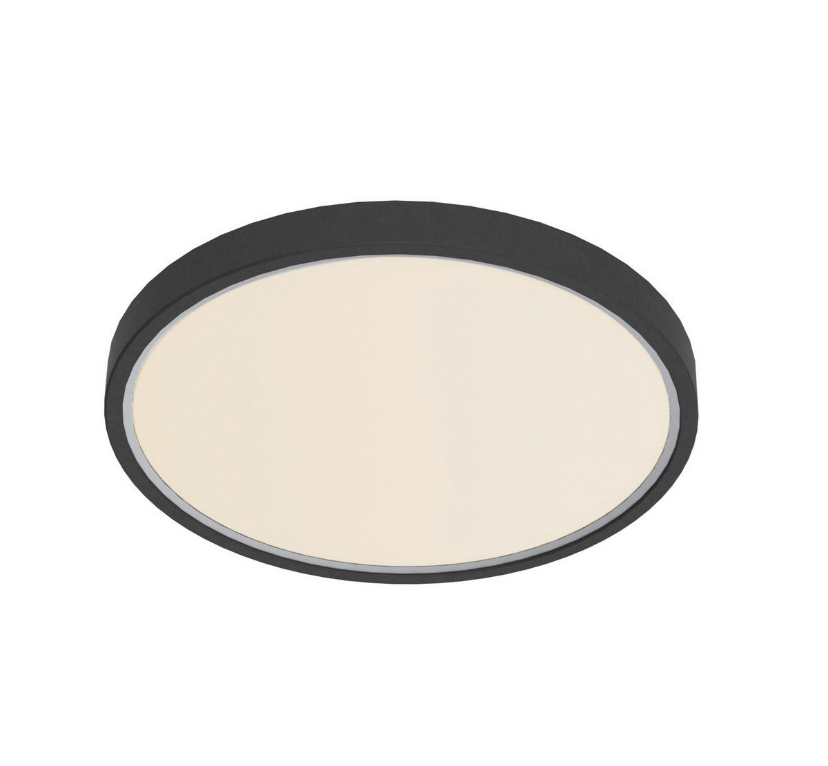 LED-DECKENLEUCHTE 35/5 cm   - Schwarz, KONVENTIONELL, Kunststoff (35/5cm) - Nordlux