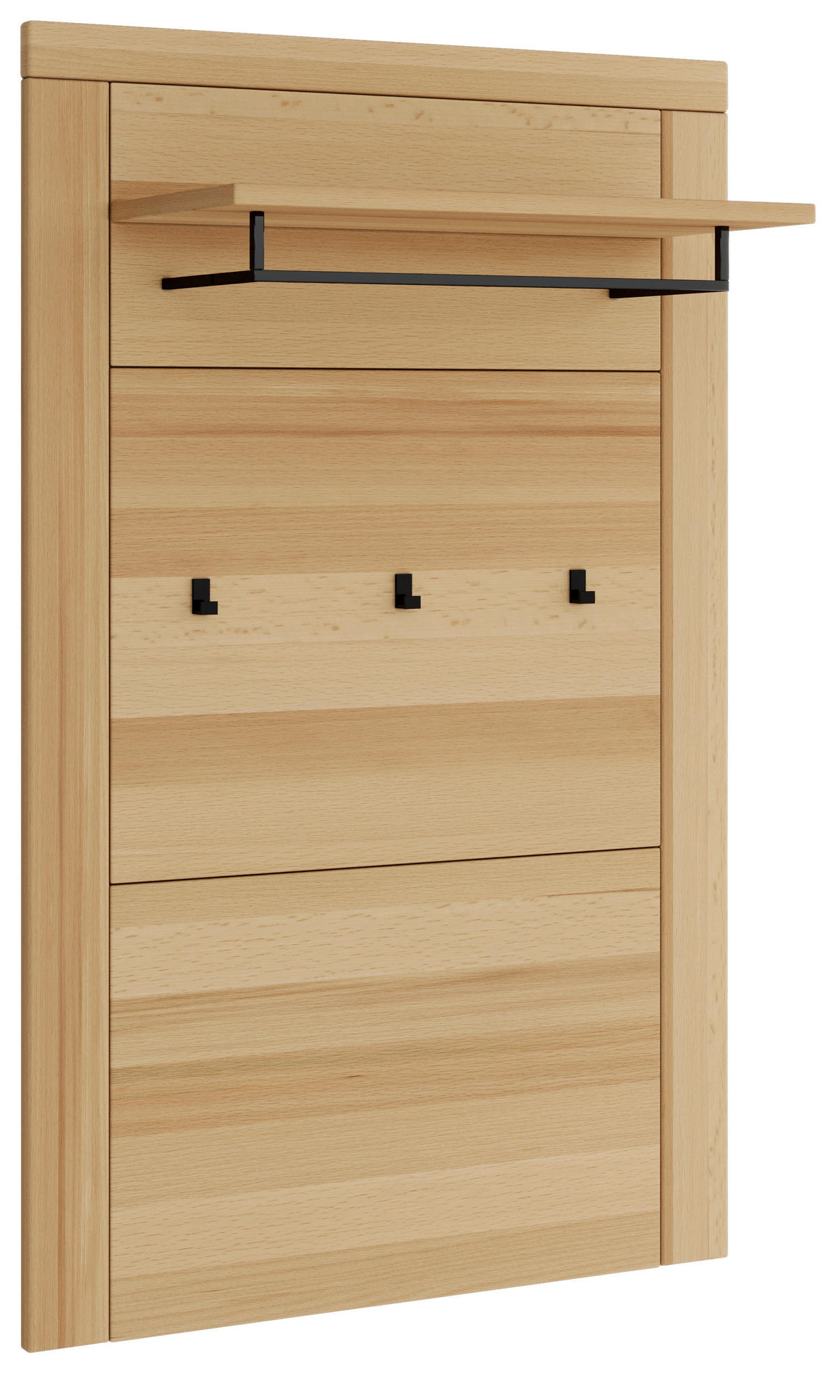 GARDEROBENPANEEL  in 80/120/28 cm  - Buchefarben, Design, Holz/Holzwerkstoff (80/120/28cm) - Livetastic