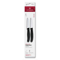 MESSERSET 2-teilig  - Schwarz, Basics, Kunststoff - Victorinox
