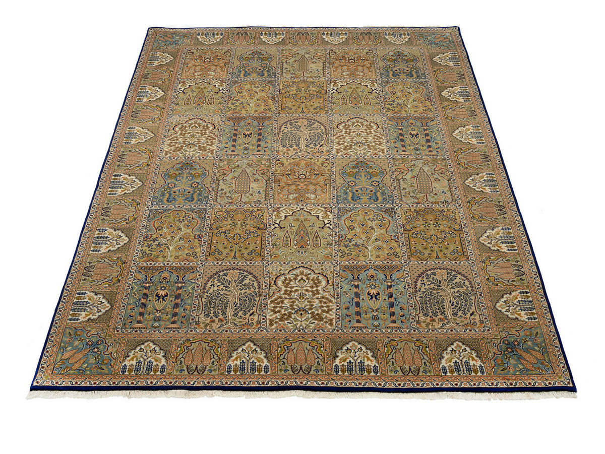 TEPPICH 200/300 cm Blau, Braun  - Blau/Braun, Design, Textil (200/300cm) - Cazaris