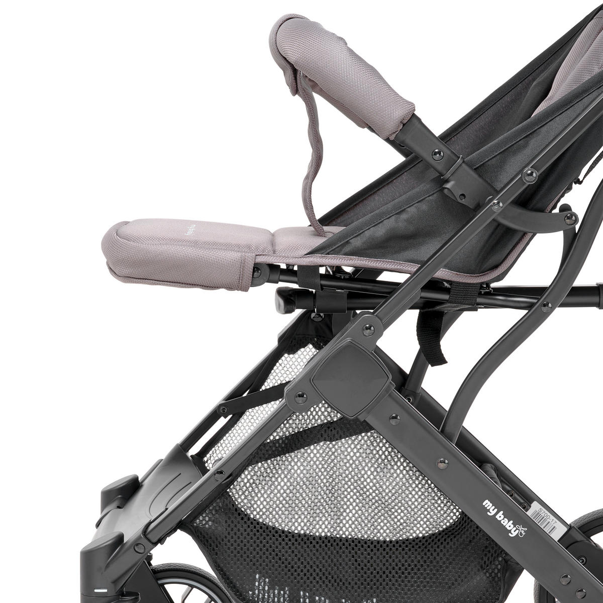 BUGGY Dubai  - Taupe, Basics, Textil/Metall (70/51/103cm) - My Baby Lou