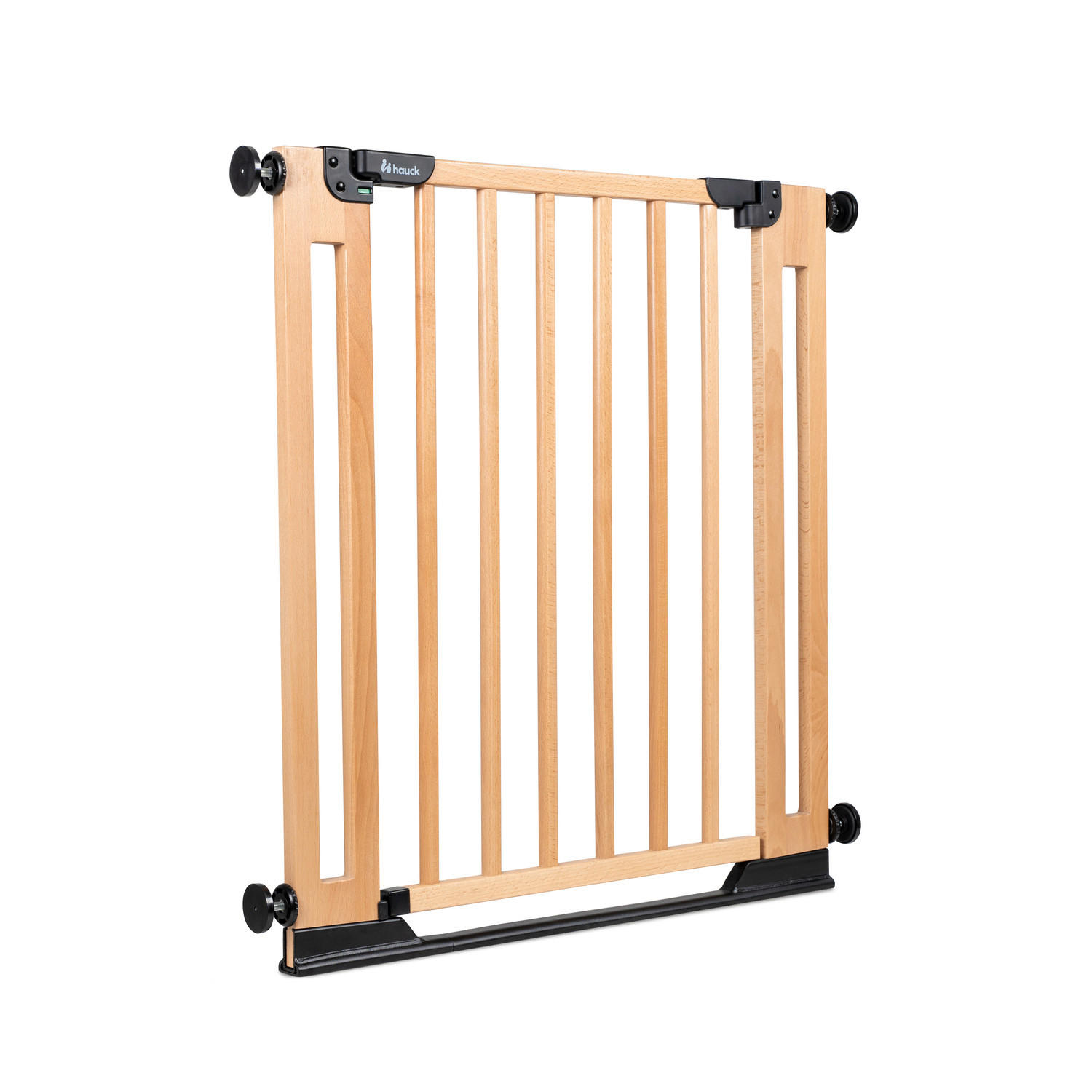 Hauck Türschutzgitter Clear Step Easyclose Eco Buche 75-80x76x5 cm
