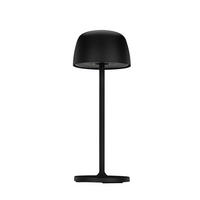 AKKU-TISCHLEUCHTE Las Vegas 10,5/27 cm  - Transparent/Schwarz, Design, Kunststoff/Metall (10,5/27cm) - Novel