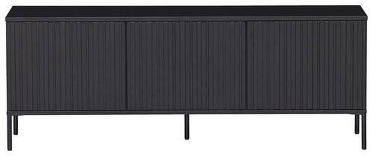 LOWBOARD  in 150/56/44 cm  - Schwarz, Design, Holz/Holzwerkstoff (150/56/44cm) - Ambia Home