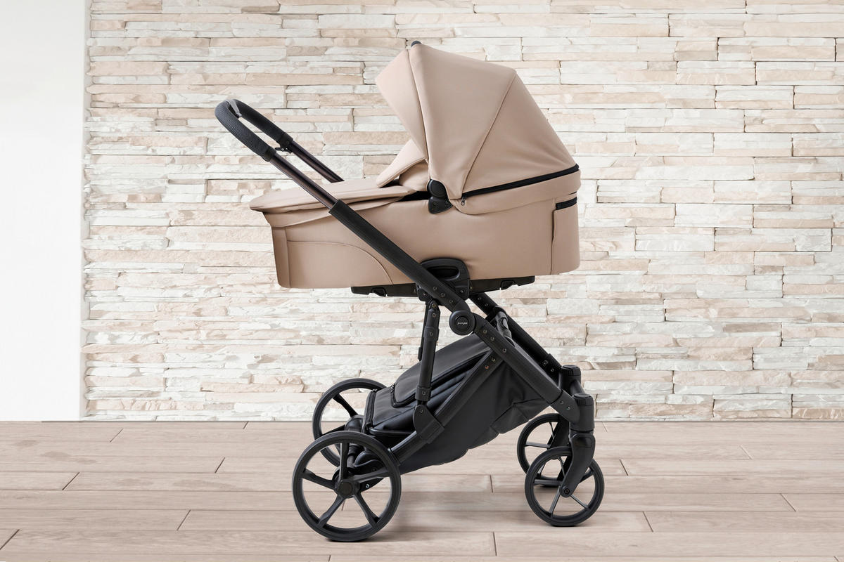 BARNVAGNSSET Easy Compact  - beige/svart, Basics, metall/textil (108/61/96cm) - Jimmylee