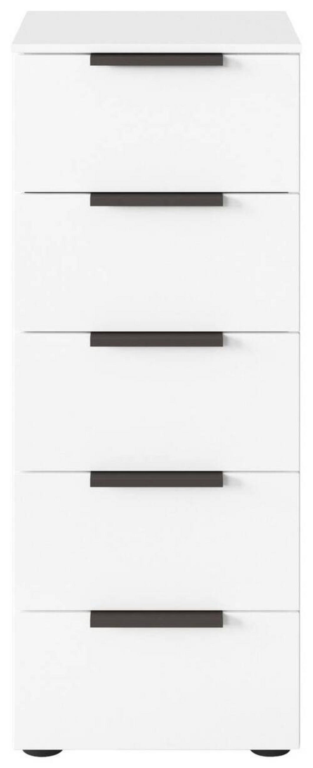 KOMÓD 40/100/42 cm  - grafitszürke/fekete, Modern, műanyag (40/100/42cm) - Rauch Möbel
