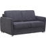 SOFA in Textil Grau - Chromfarben/Grau, KONVENTIONELL, Textil (162/86/97cm) - Novel SOFA in Textil Grau - Chromfarben/Grau, KONVENTIONELL, Textil (162/86/97cm) - Novel