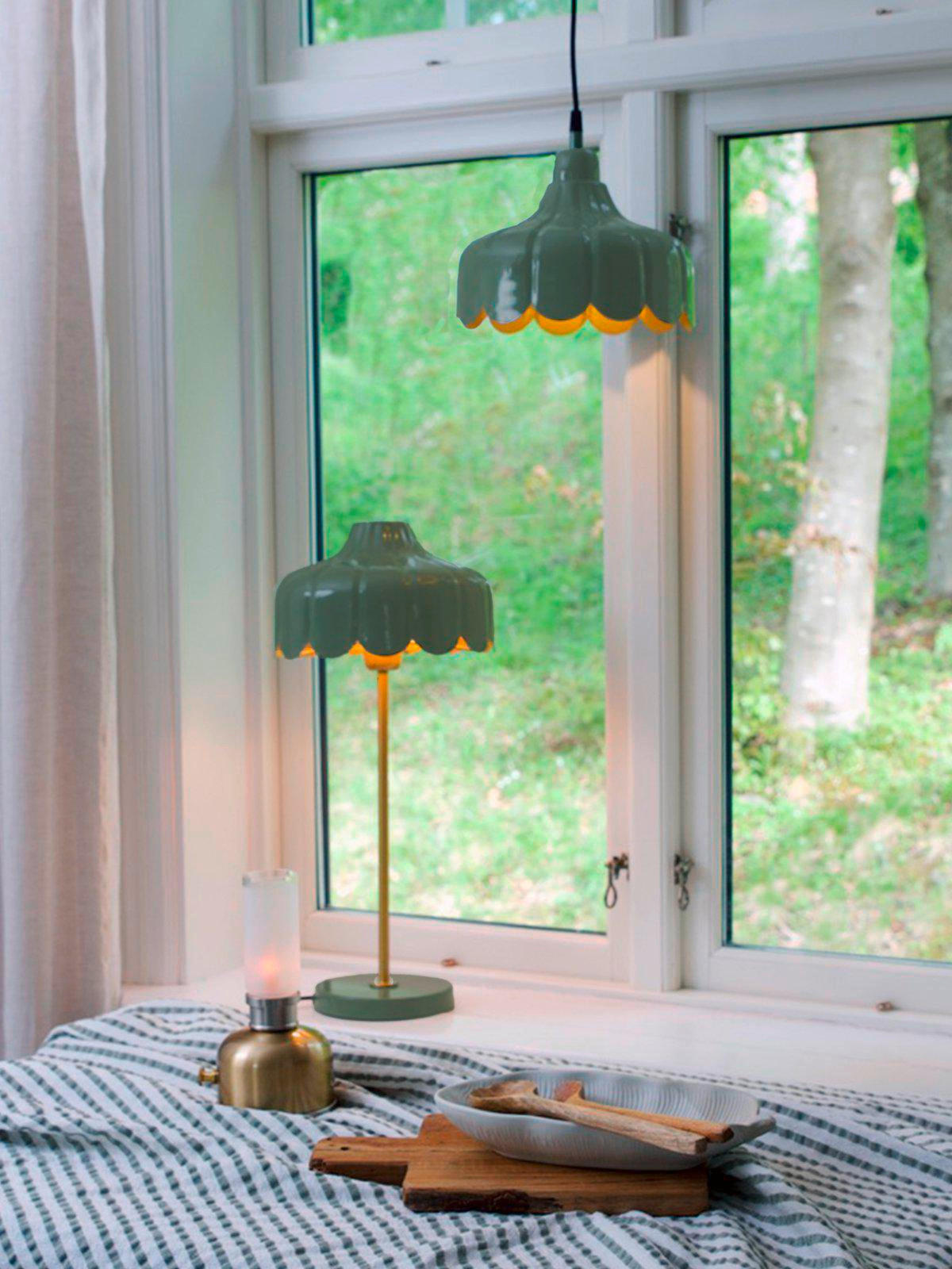 TISCHLEUCHTE PR Home Wera 24/50 cm   - Jadegrün, LIFESTYLE, Metall (24/50cm)