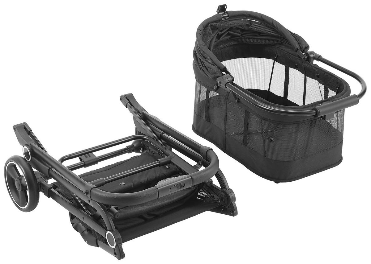 HUNDE-BUGGY Pets  - Schwarz, Basics, Kunststoff/Textil (84.5/50.5/103cm)