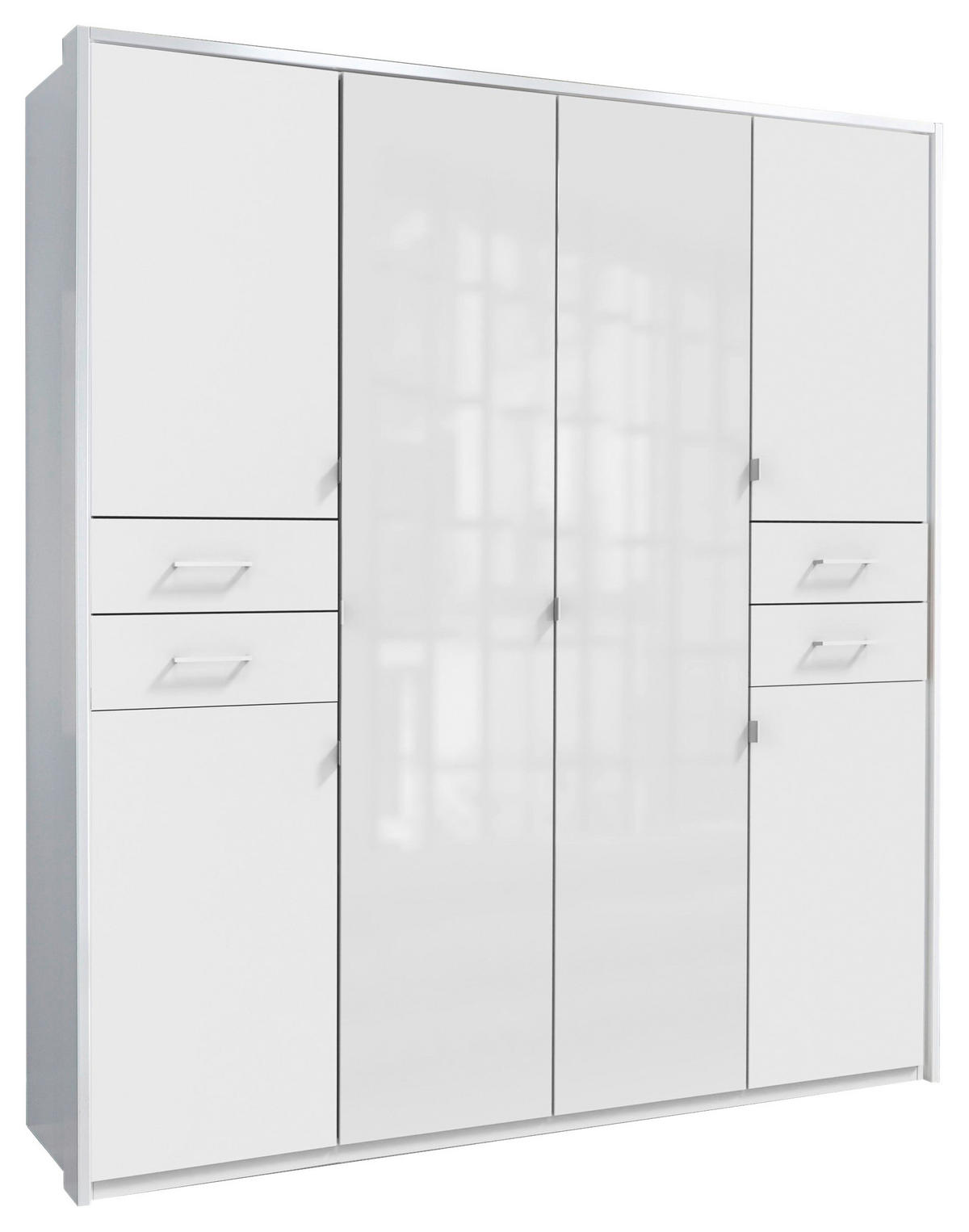 PASSEPARTOUTRAHMEN 183/210/12 cm   - Weiss, Konventionell, Holzwerkstoff (183/210/12cm) - Modante