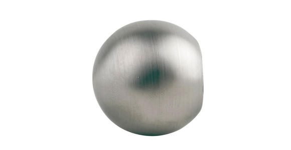 ENDSTÜCK  - Edelstahlfarben, Basics, Metall (3cm) - Homeware