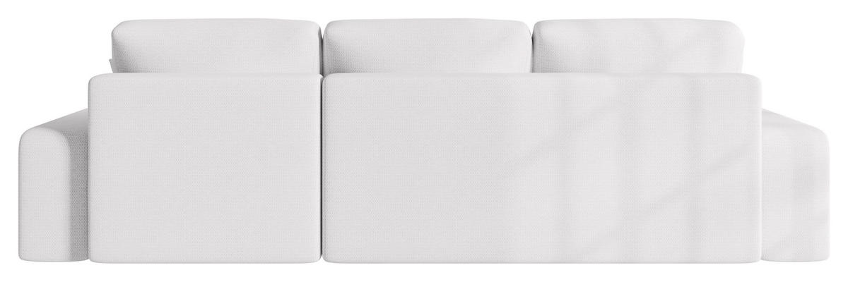 ECKSOFA  in Bouclé Creme  - Creme/Schwarz, MODERN, Kunststoff/Textil (248/143cm) - Xora