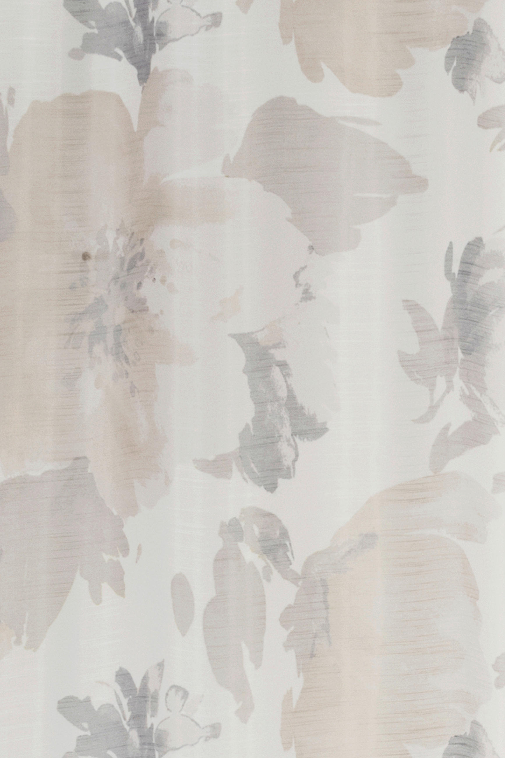 ÖSENSCHAL transparent 140/255 cm   - Beige, Basics, Textil (140/255cm)