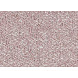 ECKSOFA in Flachgewebe, Struktur Rosa  - Anthrazit/Rosa, Design, Textil/Metall (230/254cm) - Ambiente