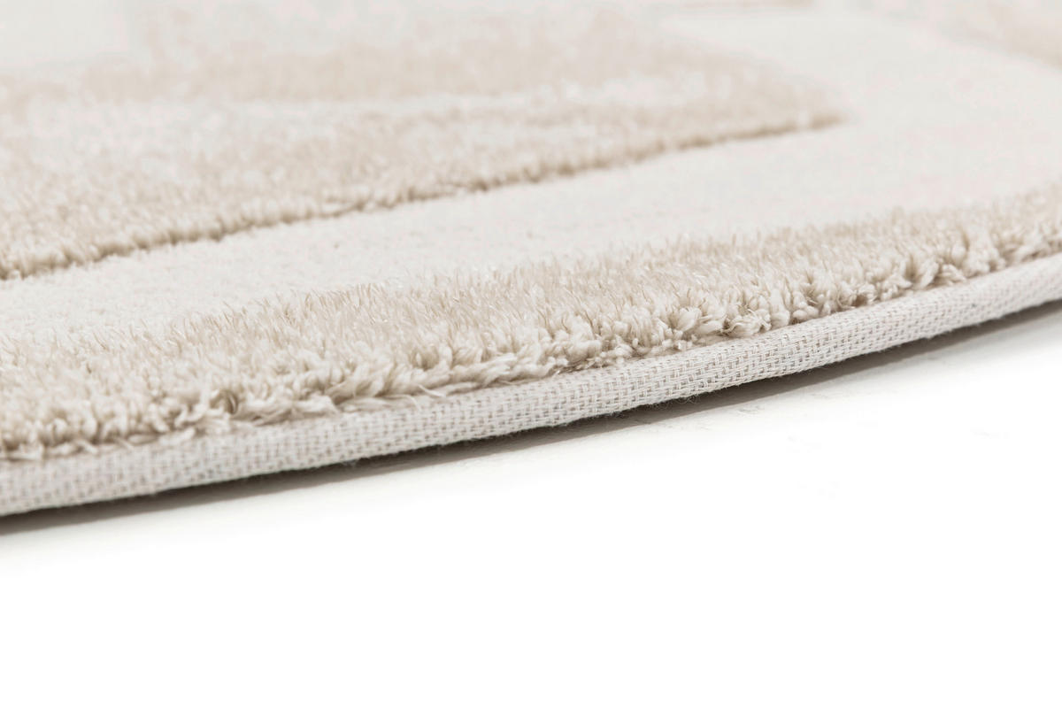 WEBTEPPICH 160 cm Blaze Weiß  - Weiß, Design, Textil (160cm) - Schöner Wohnen