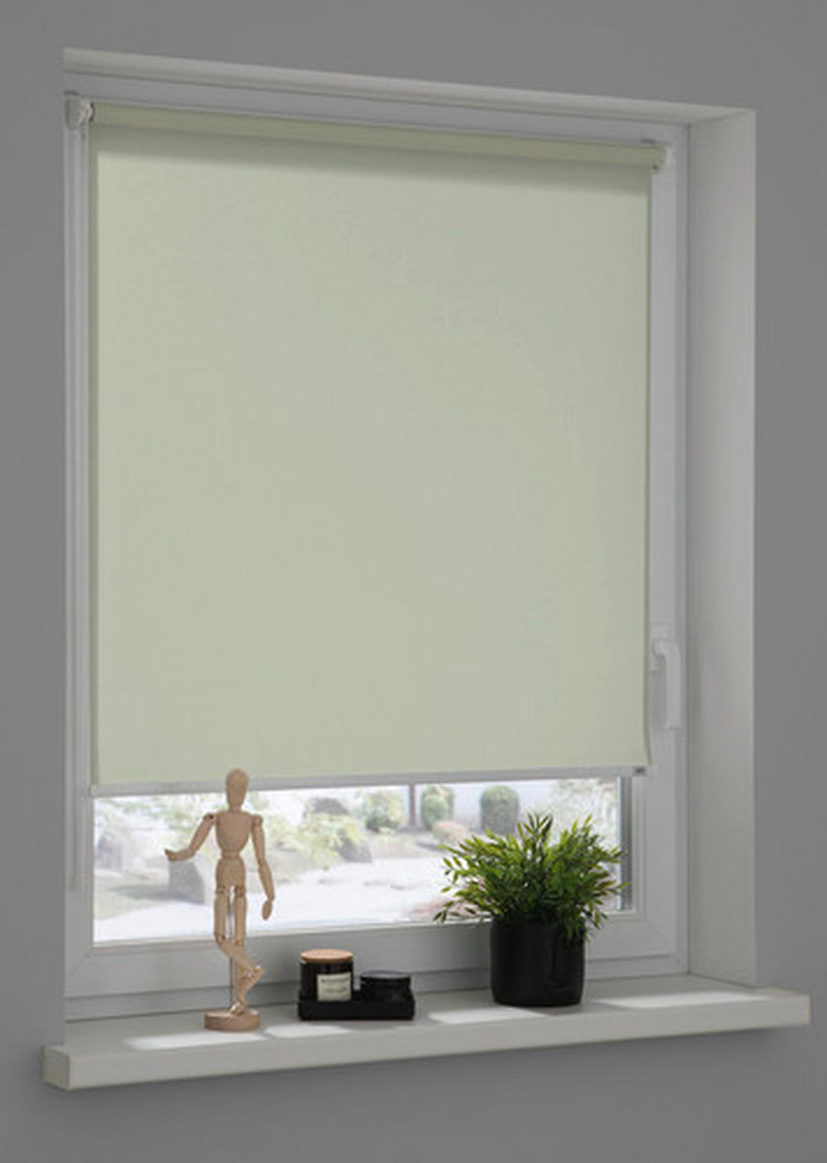 RULLGARDIN 45/150 cm  - grön, Basics, textil (45/150cm) - Schöner Wohnen