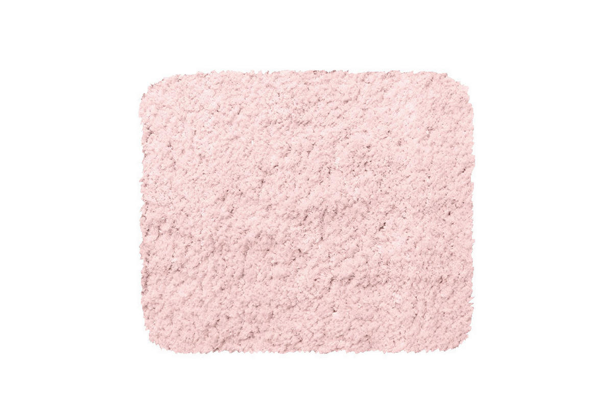 FÜRDŐSZOBASZŐNYEG  60/50 cm  pink   - pink, Basics, textil (60/50cm)