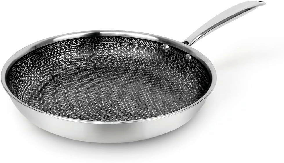 BRATPFANNE  - Silberfarben, Basics, Metall (24/7cm)