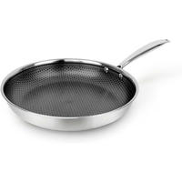 BRATPFANNE 28/7,5/48,6 cm  - Silberfarben, Basics, Metall (28/7,5/48,6cm)