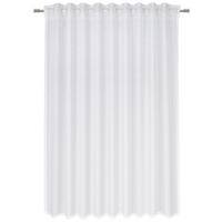KOMBINIRANA ZAVESA  prosojno   140/180 cm  - bela, Basics, tekstil (140/180cm) - Esposa