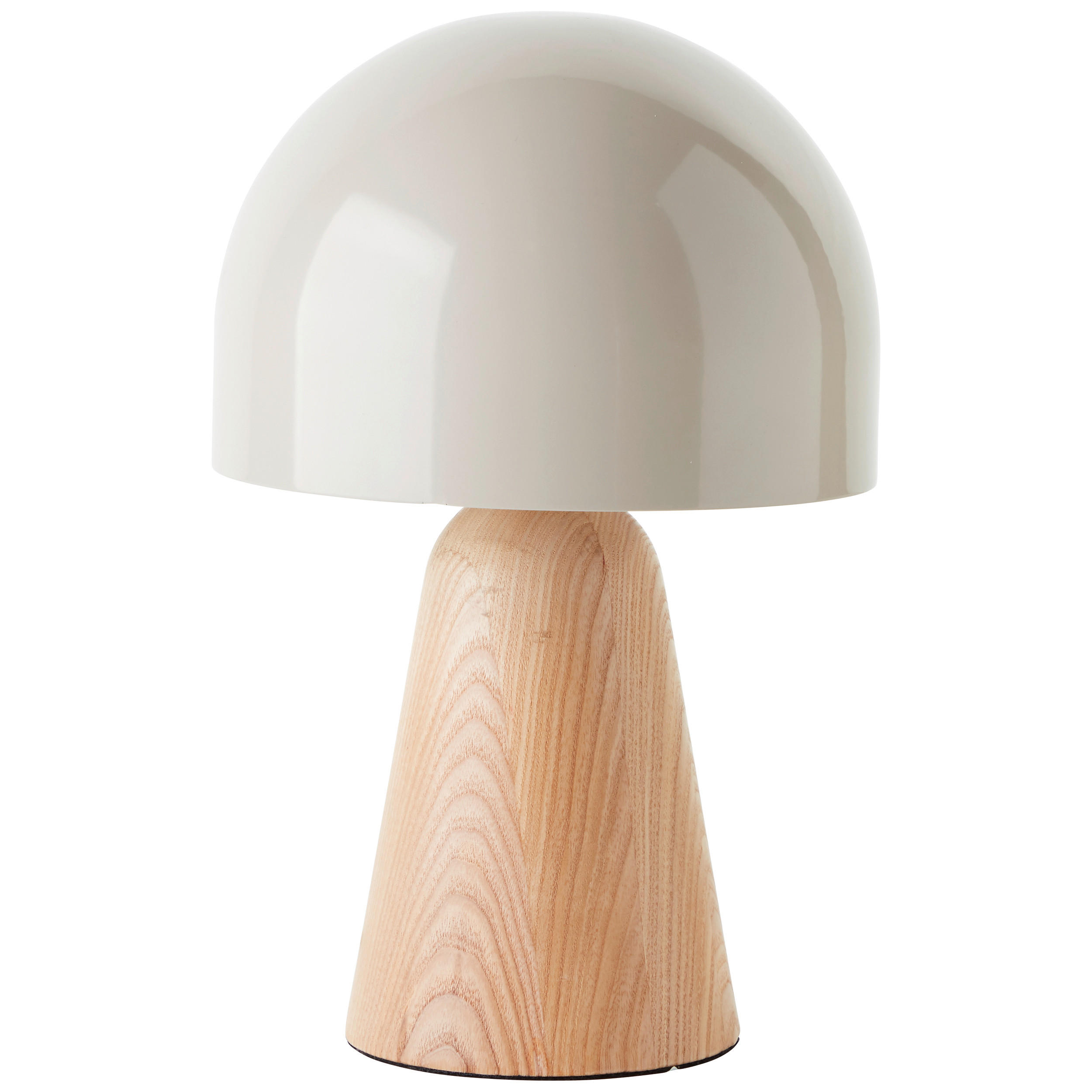 TISCHLEUCHTE - Natur, Holz/Metall (20/31cm) - Brilliant
