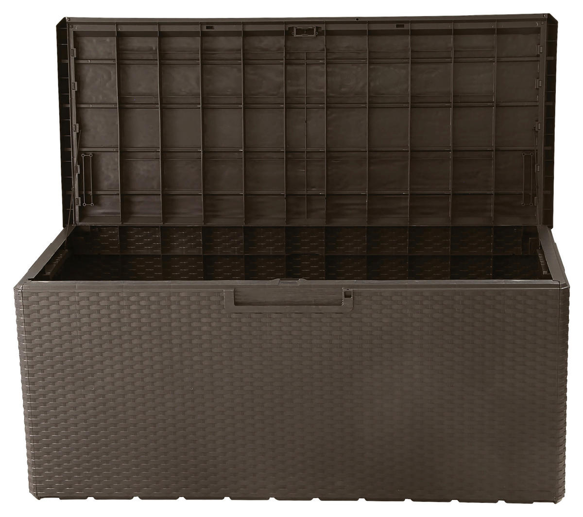 KISSENBOX 124/56/54 cm  - Braun, Basics, Kunststoff (124/56/54cm) - Ambia Garden