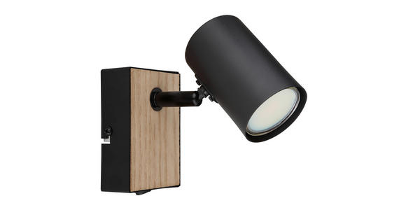 STRAHLER 13,5/7/10 cm - Schwarz, Basics, Holz/Metall (13,5/7/10cm) - Novel