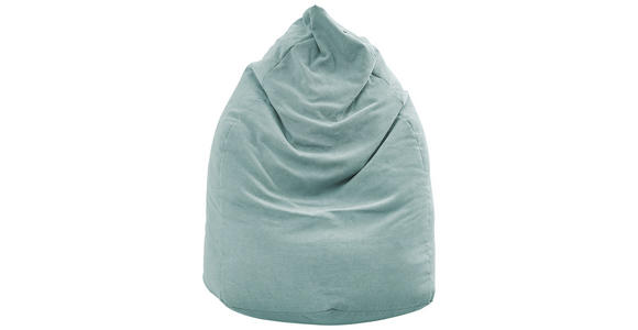 SITZSACK Webstoff 220 L - Mintgrün, KONVENTIONELL, Textil (65/95/75cm) - Xora