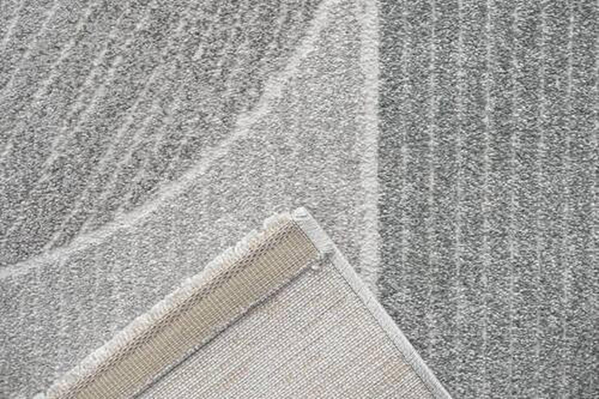 WEBTEPPICH 80/150 cm Valentino Türkis, Hellgrau  - Türkis/Hellgrau, KONVENTIONELL, Kunststoff/Textil (80/150cm)