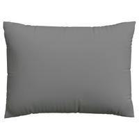 KOPFPOLSTERBEZUG WOVEN SATIN 60/80 cm  - Grau, Basics, Textil (60/80cm) - Schlafgut