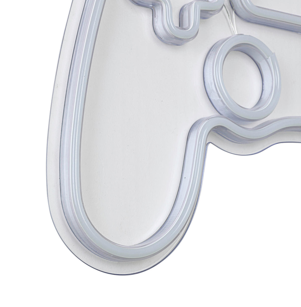 LED FALILÁMPA - áttetsző/fehér, Trend, műanyag (40/25/1,3cm) - Boxxx